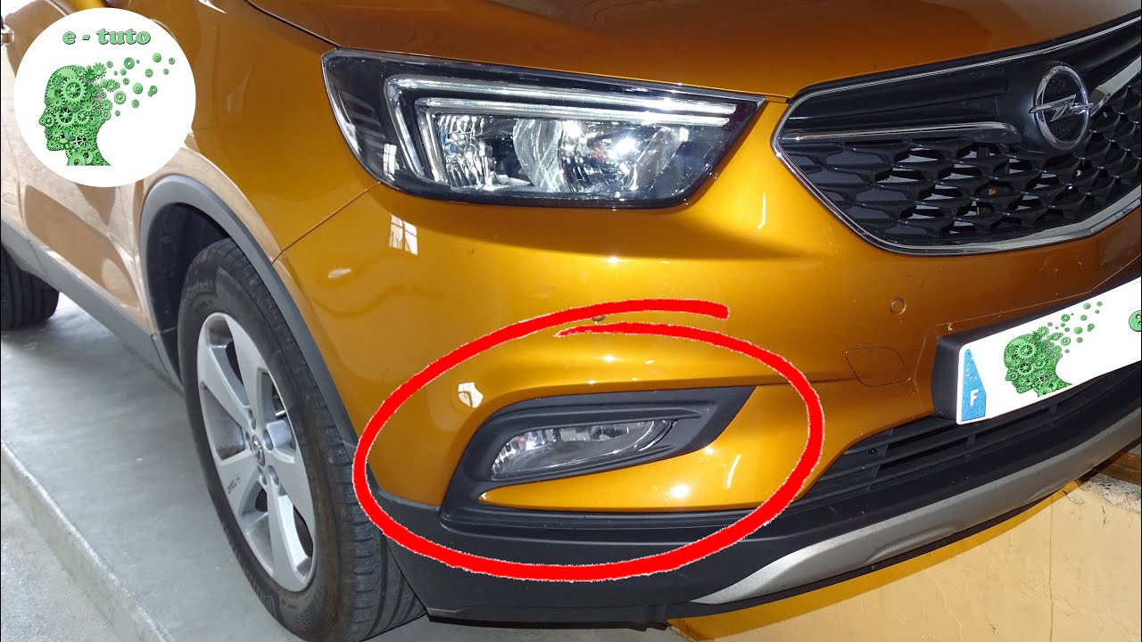 Changer ampoule antibrouillard avant Opel / Vauxhall Mokka X.