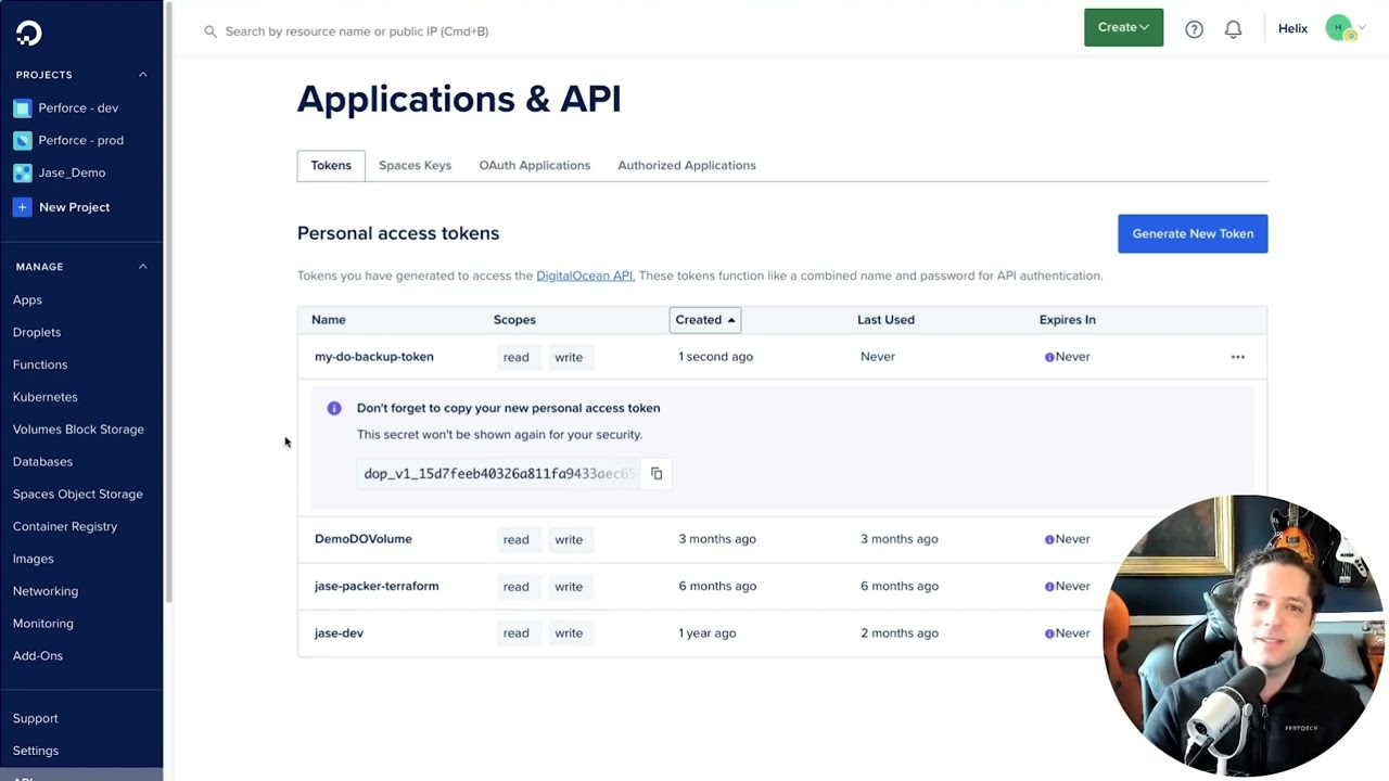 How to Add a Storage Volume to a DigitalOcean Helix Core Droplet