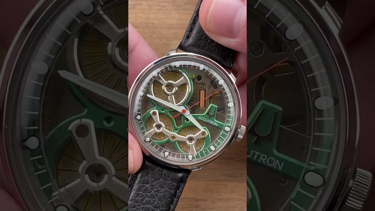 Accutron Spaceview 2020 (Electrostatic Power) 2ES6A001 1-Minute Watch Review