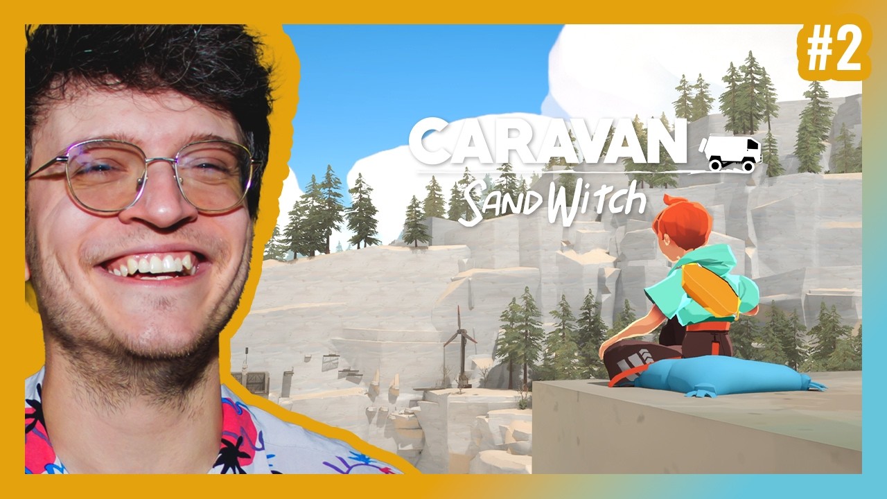 Caravan SandWitch | Exploration et nouveaux gadgets sur Cigalo 🛠️🚐 #enguytv #enguy | Let's Play #2
