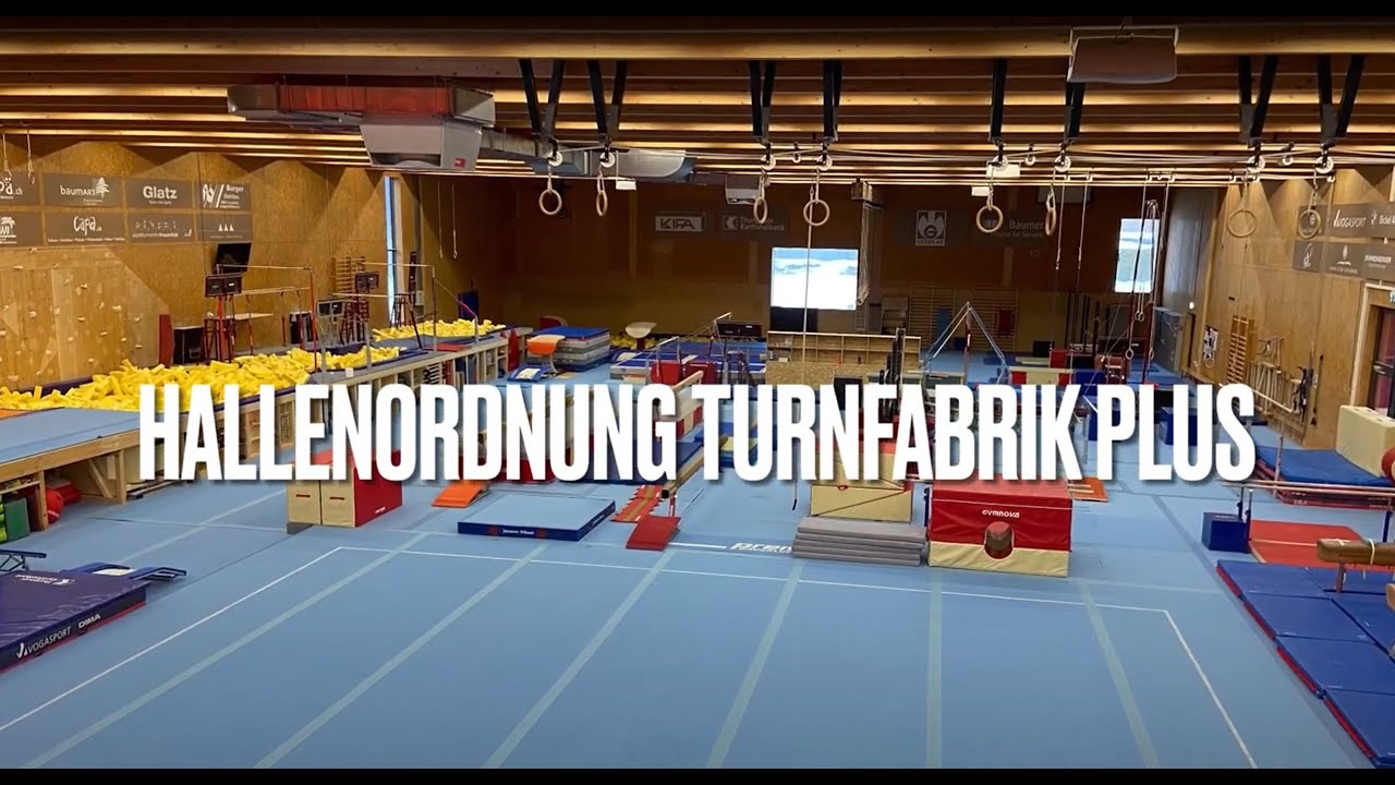 Hallenordnung Turnfabrik