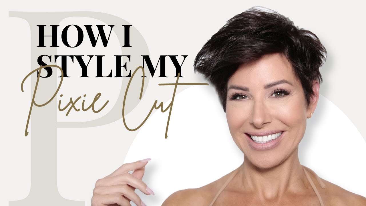 How I Style Short Hair to Look Younger | Tips to Make Hair Look Thick & Fuller | Dominique Sachse