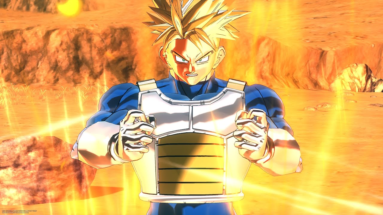 Dragon Ball Xenoverse 2  SSJ2 Future Trunks(Battle Suit)  Gameplay