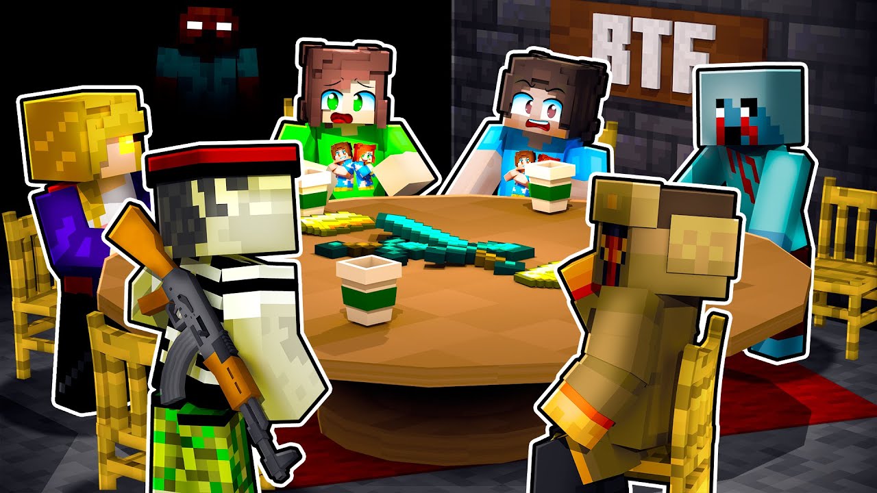 YÜCE USTA’NIN YENİ EKİBİYLE GİZLİ TOPLANTI 🤫 - Minecraft