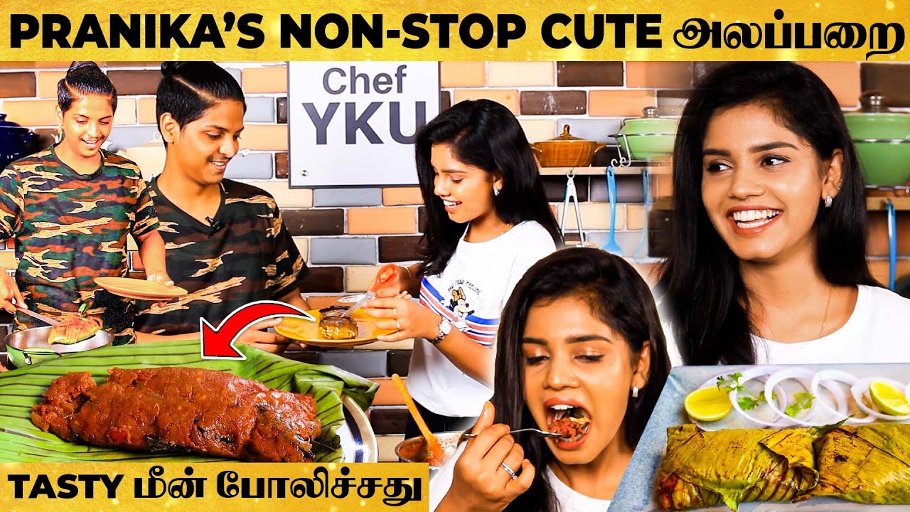 😱என்னது DOSA கல்லு தீஞ்சிருச்சா!!🤩PRANIKA'S மீன் போலிச்சது அலப்பறை😂Chef YKU Recipe