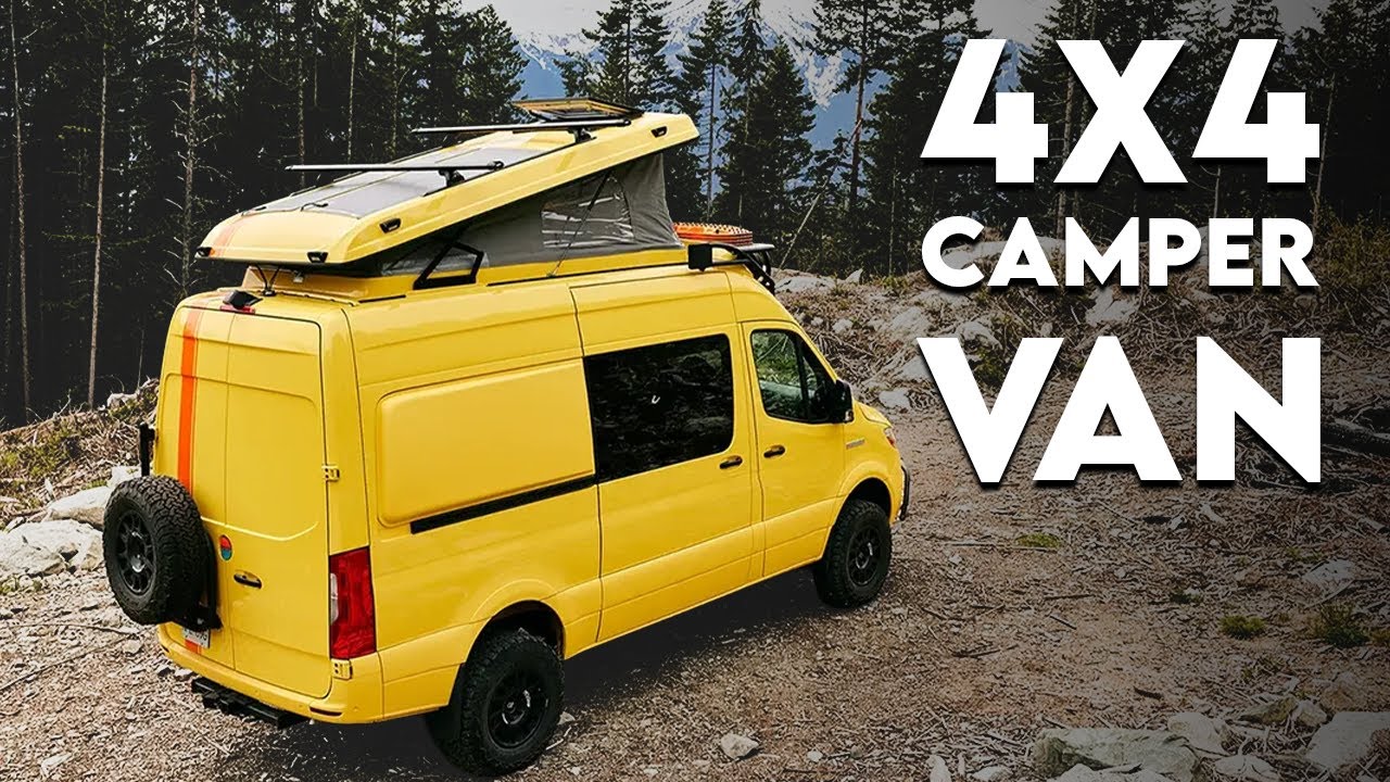 25 RUGGED 4x4 Camper Vans for Full-Time Van Life & Overlanding | Best Off-Road Camper Vans