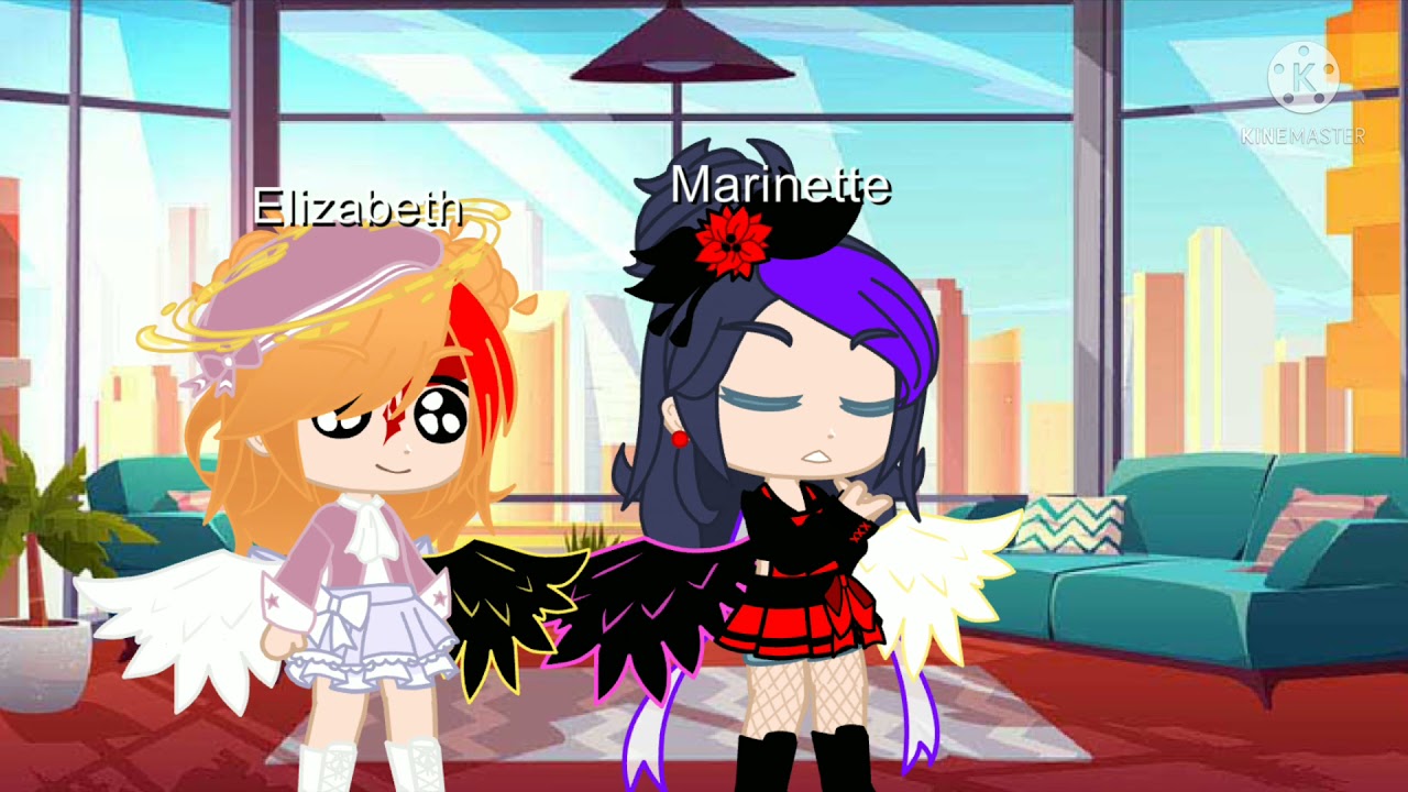 If Elizabeth and Marinette Afton went to UA | part 1 | gacha club
