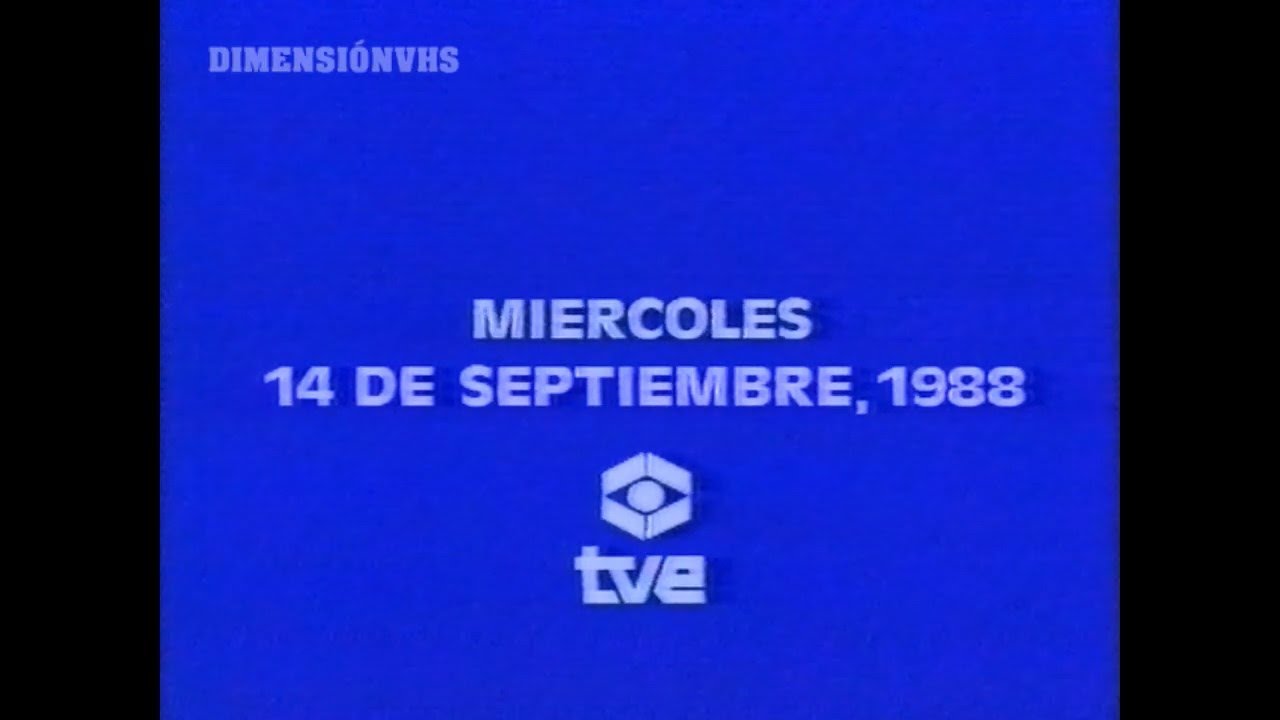 Despedida y cierre TVE1 (14-09-1988)