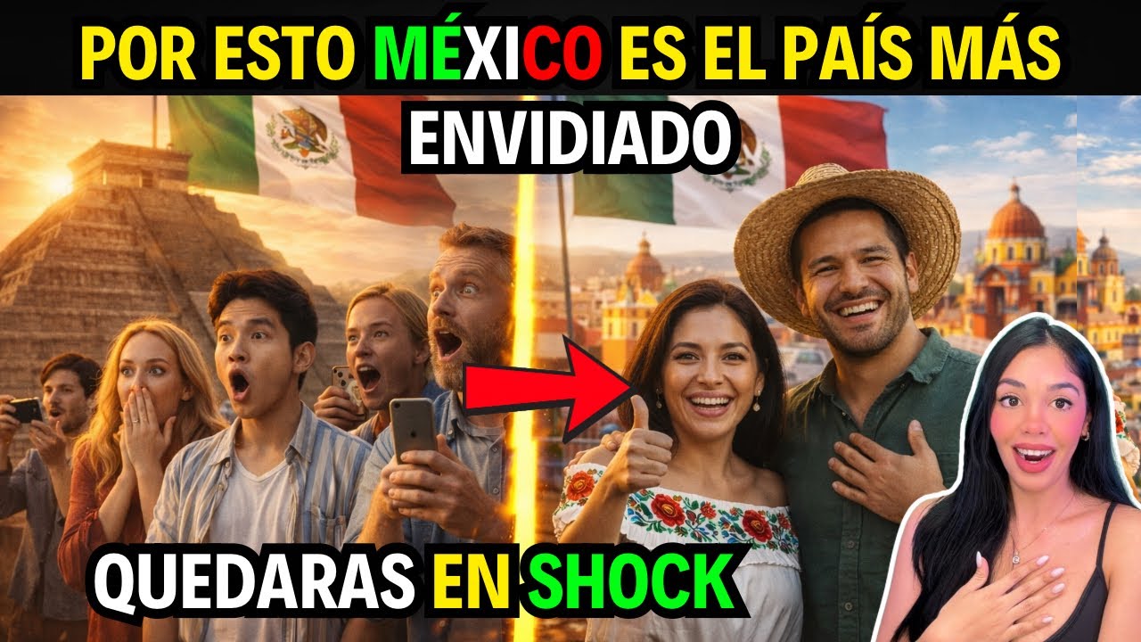 MÉXICO ES EL PAÍS MÁS ENVIDIADO Y ADMIRADO DEL MUNDO 😱🇲🇽 Y NO ES PARA MENOS