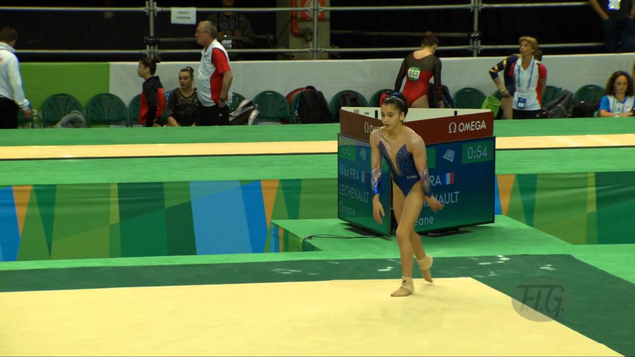 LECHENAULT Oreane (FRA) - 2016 Olympic Test Event, Rio (BRA) - Qualifications Floor Exercise