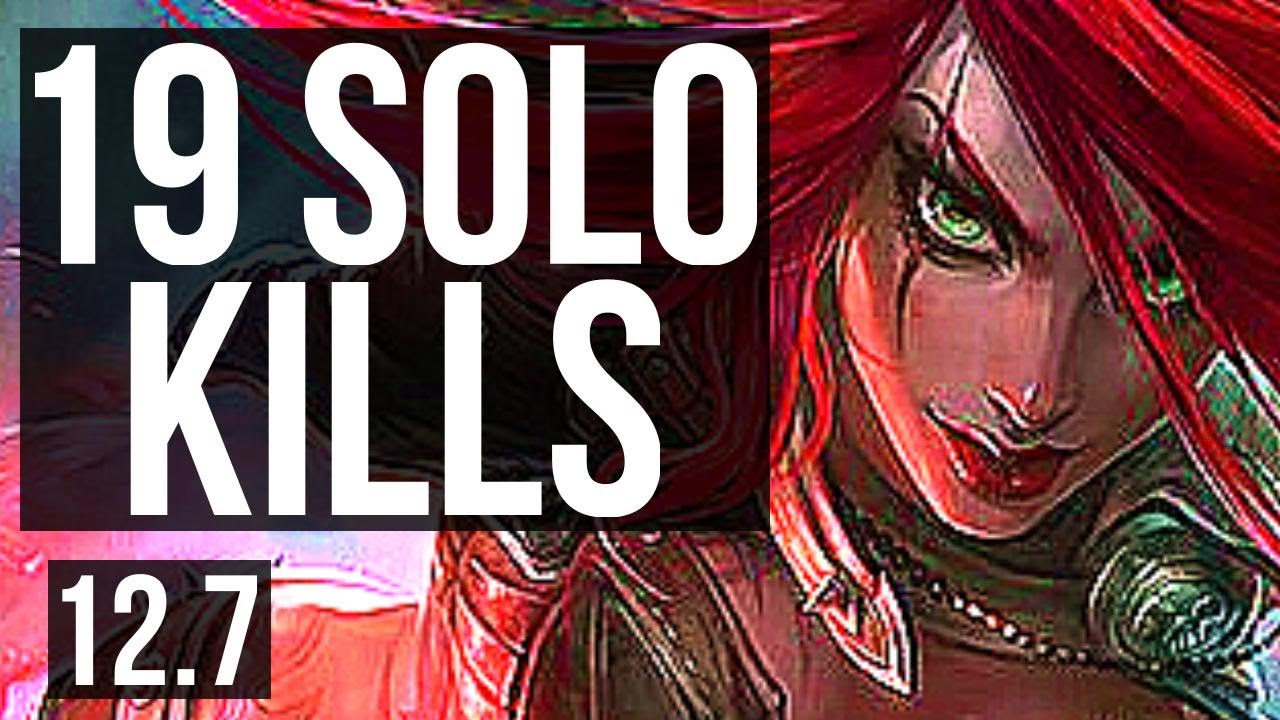 KATARINA vs VEX (MID) | Penta, 19 solo kills, 1.5M mastery, Godlike | BR Diamond | 12.7