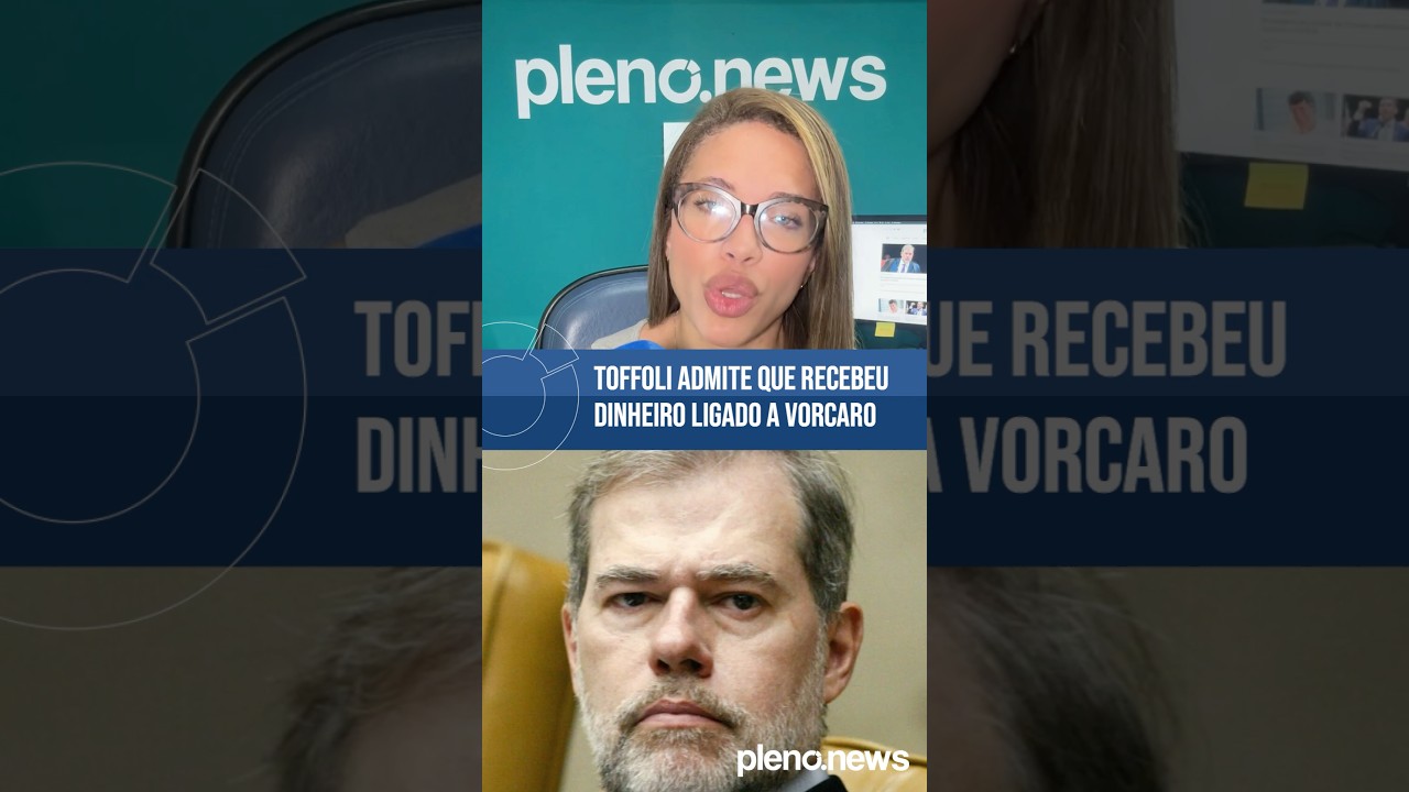Toffoli admite que recebeu dinheiro ligado a Vorcaro