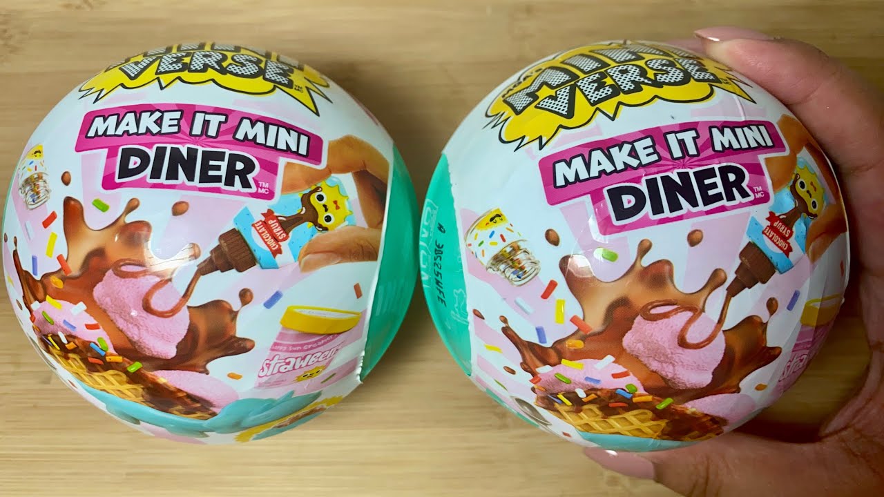 ASMR soft spoken: Miniverse Diner Series 4 🍤