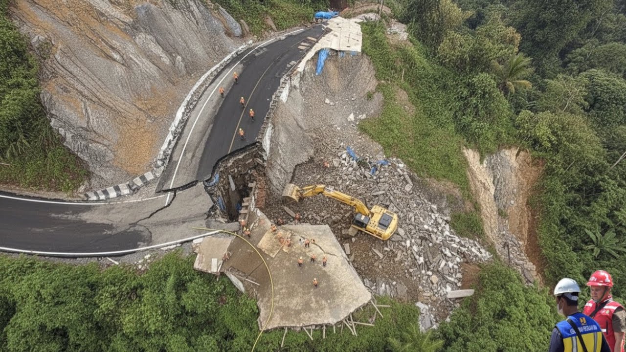 KALI INI ALAT BERAT 320 YANG TURUN‼️LANJUTKAN PROYEK DINDING PENAHAN TANAH (DPT) 