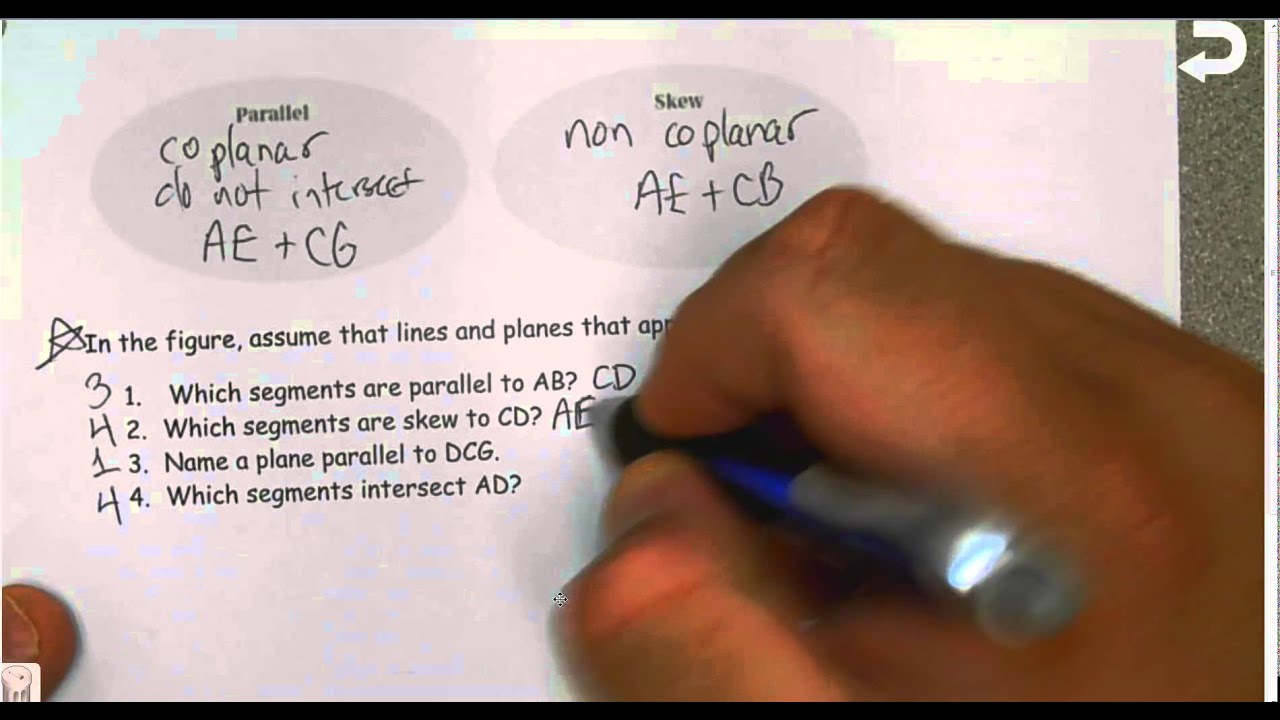 Geometry Unit 3 Lesson 1