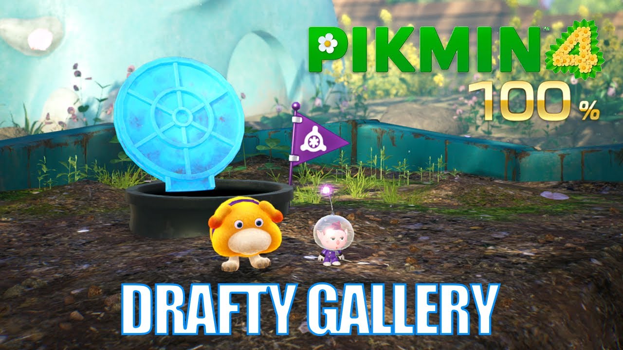 PIKMIN 4 - Drafty Gallery Cave Walkthrough 100%