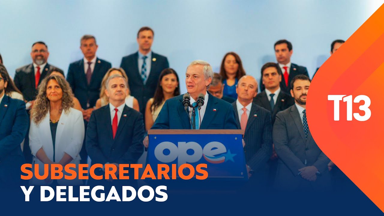 Kast presentó a subsecretarios y delegados presidenciales