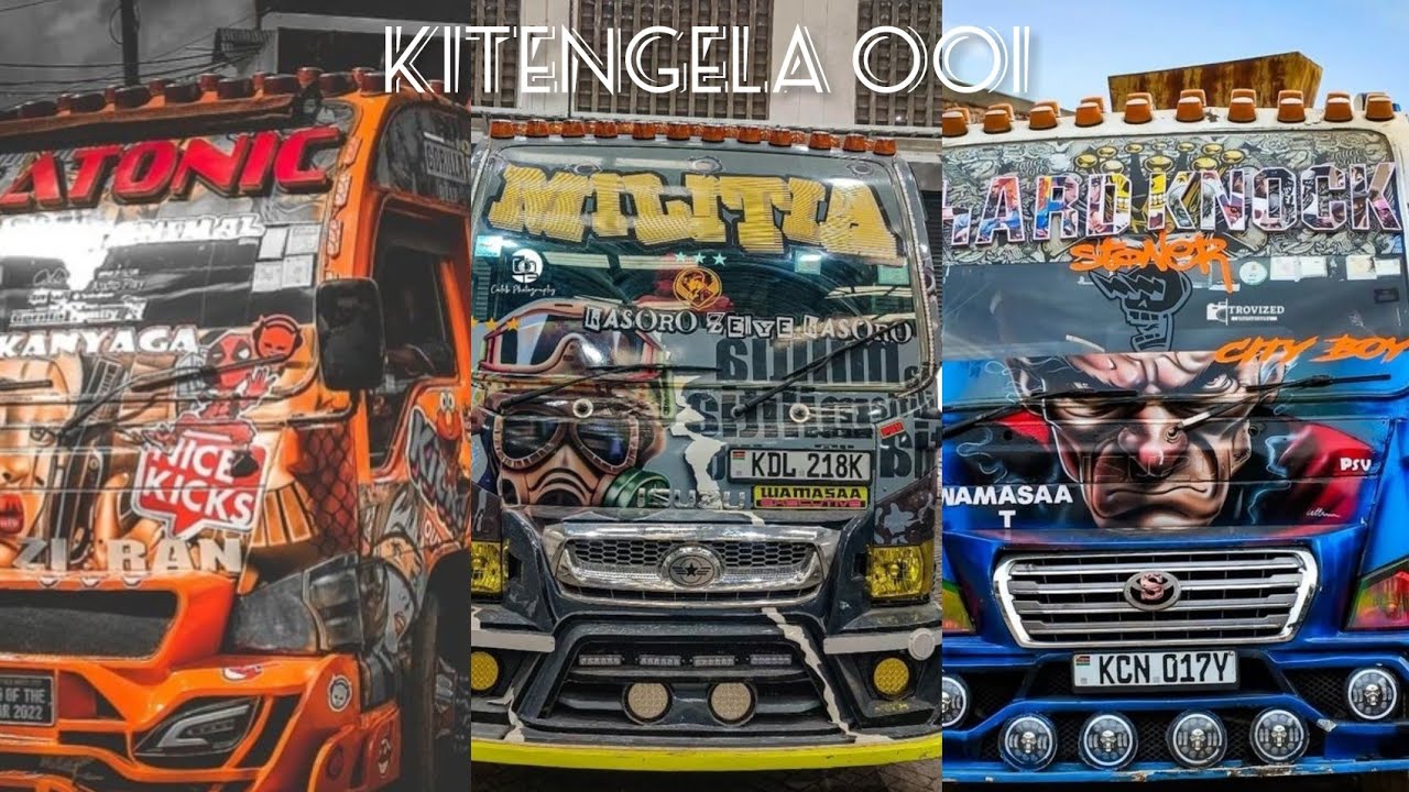 COOLEST KITENGELA 001 MATATU CULTURE SCENES 🔥