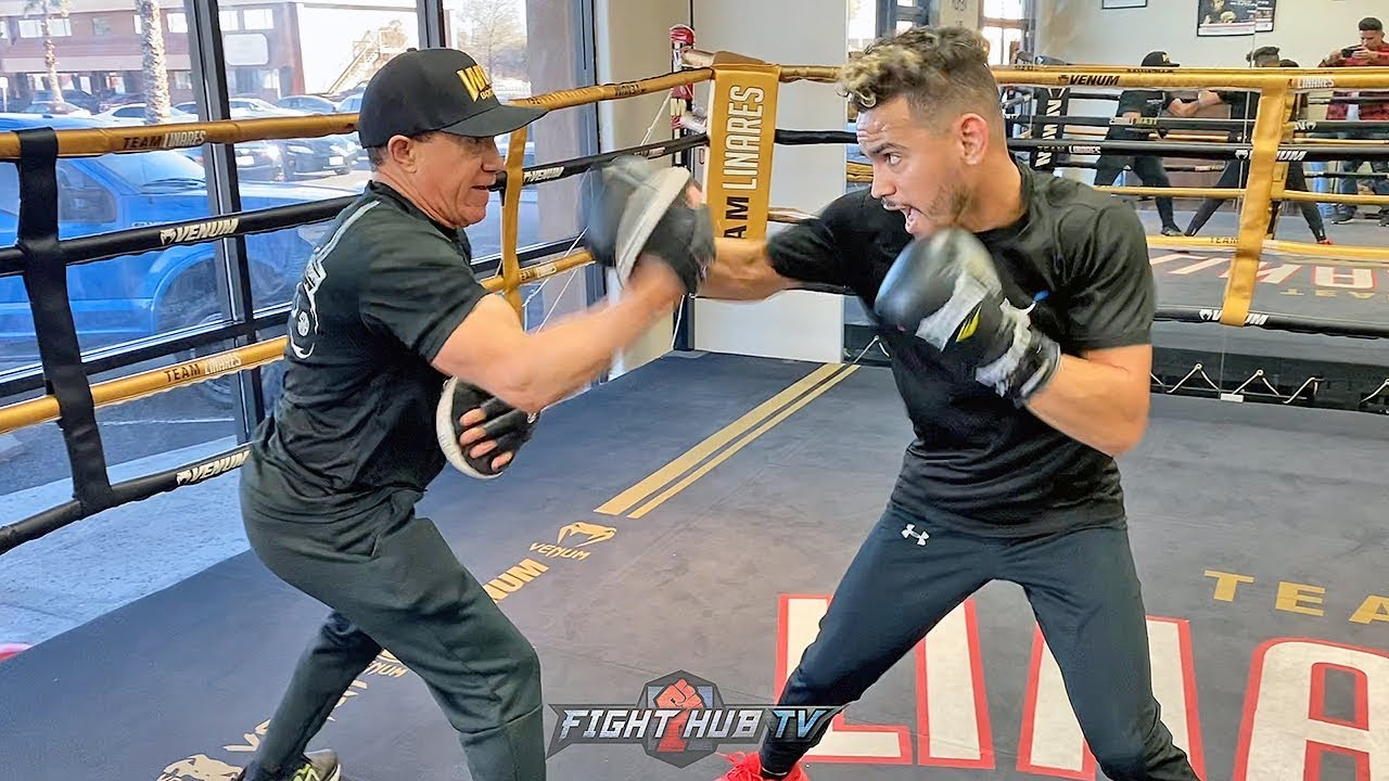 DAMN! ROBEISY RAMIREZ DROPPING BOMBS ON THE MITTS! SHOWING TREMENDOUS SPEED AND POWER - CUBAN STYLE