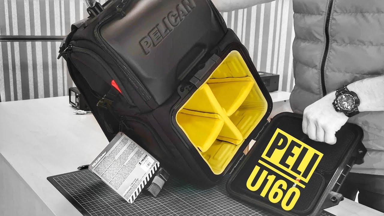 Рюкзак Pelican U160 со встроенным защитным кейсом
