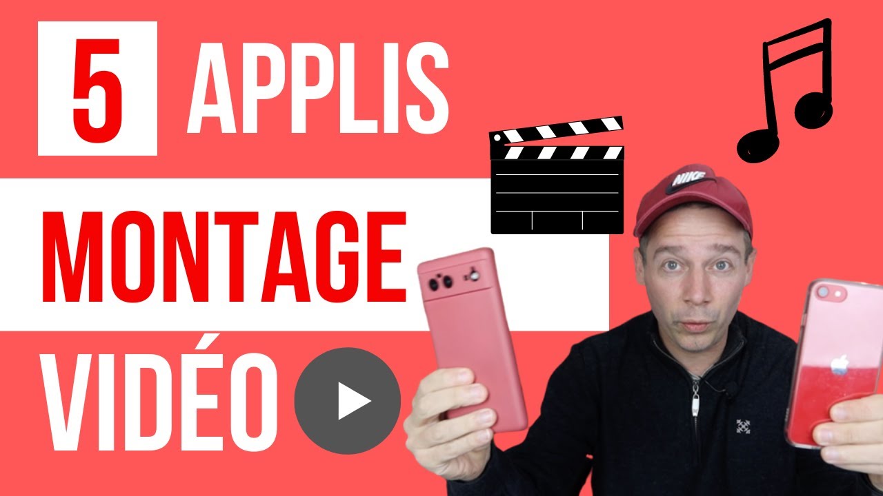 Montage Vidéo : Le Top 5 des applis Android et iPhone gratuites
