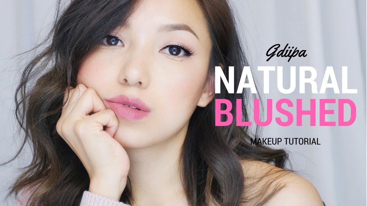 GRWM No Foundation Natural Blushed Tone Makeup Tutorial | GDiipa