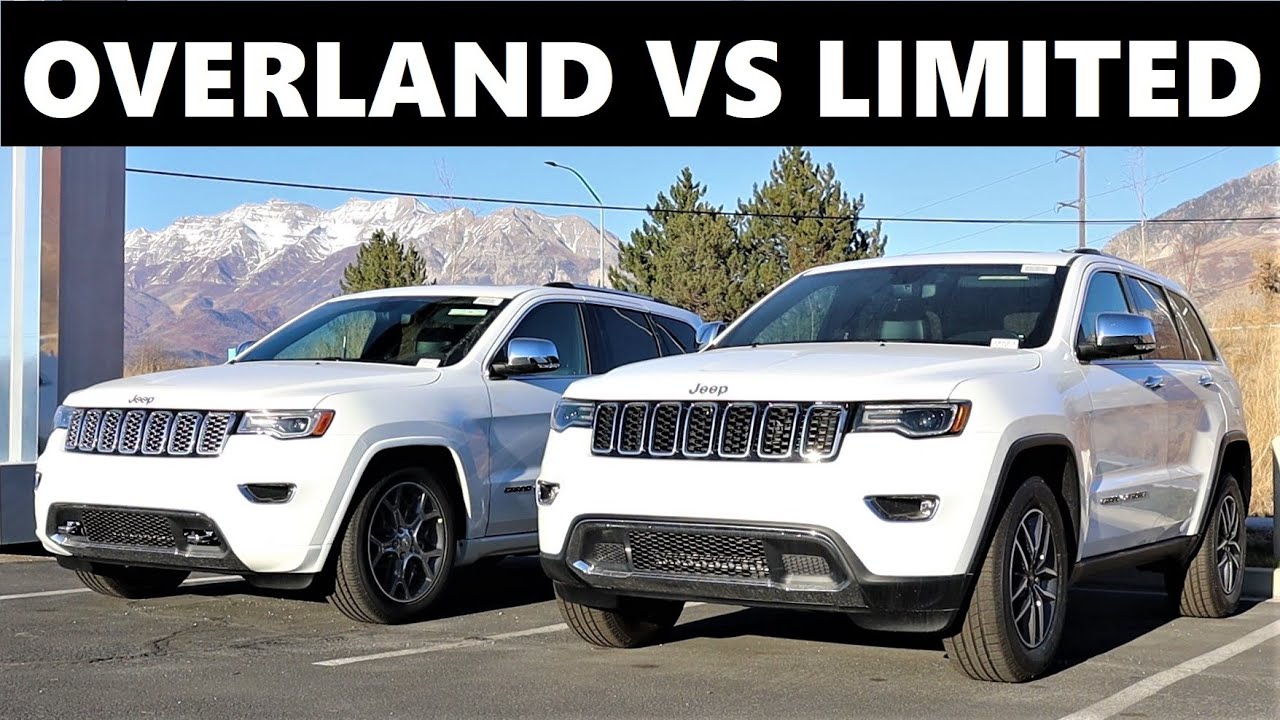 Jeep Grand Cherokee Limited 2021 года против Jeep Grand Cherokee Overland: какая комплектация лучше?