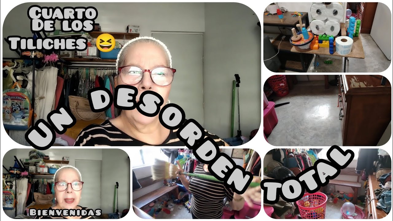 VLOG #64  AMA DE CASA ✅✨✅ LIMPIEZA en el cuarto de los TILICHES / CAOS/ Las OBRAS de DANIELITO✨✅❤️