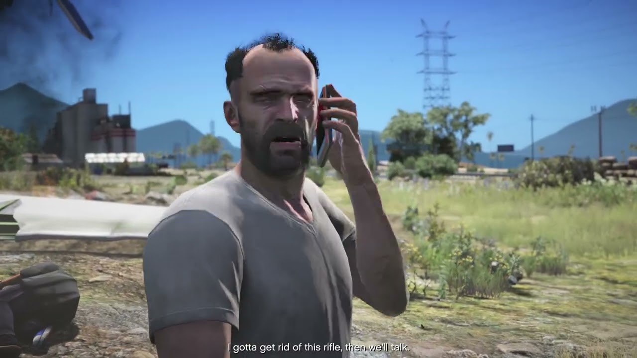 GTA 5 - Caida Libre - Mission Walktrough ( Simple Trainer Mod )