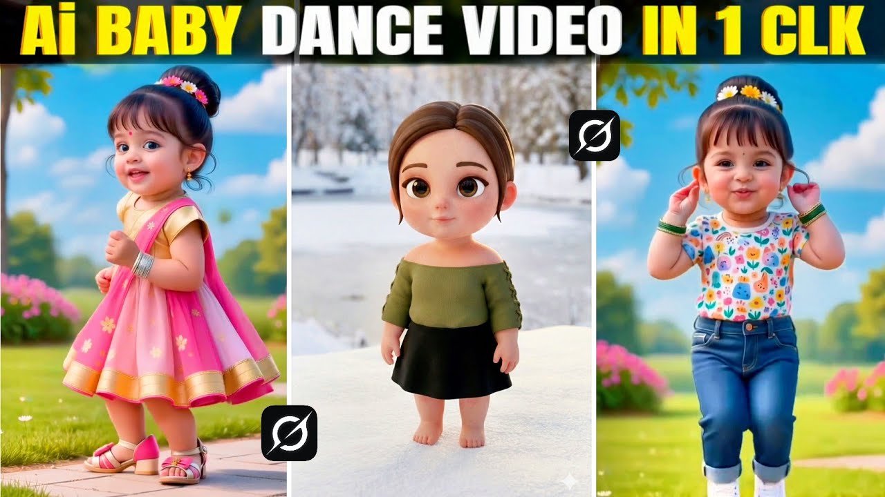 Instagram Viral Ai Baby Dance Video Editing | Ai Baby Dance Video Kaise Banaye Free 💥