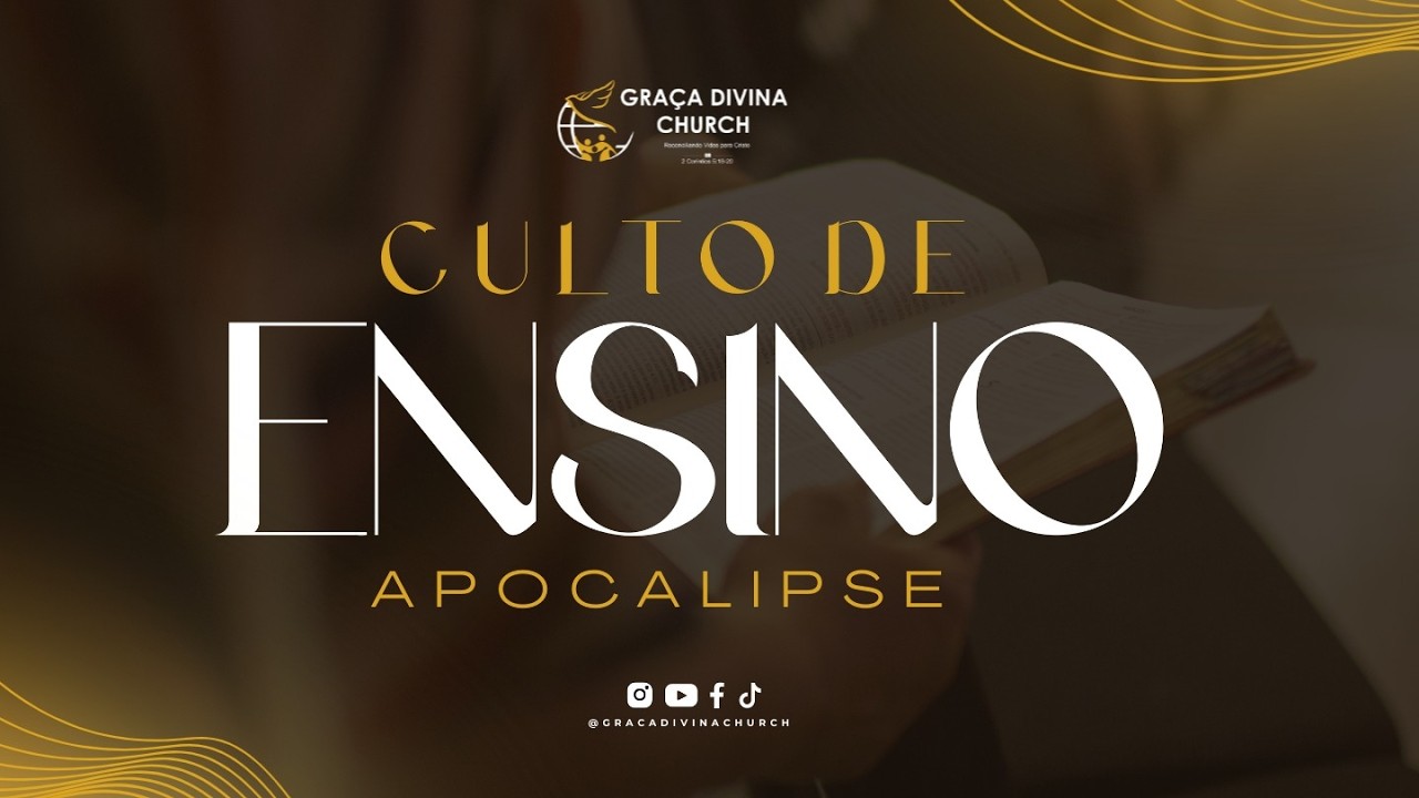 CULTO DE ENSINO - APOCALIPSE - SANDRO LIMA