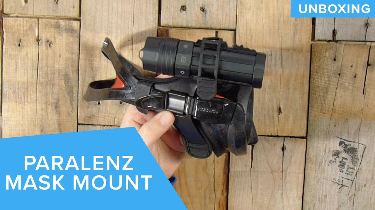 Paralenz Adjustable Mask Mount | Unboxing