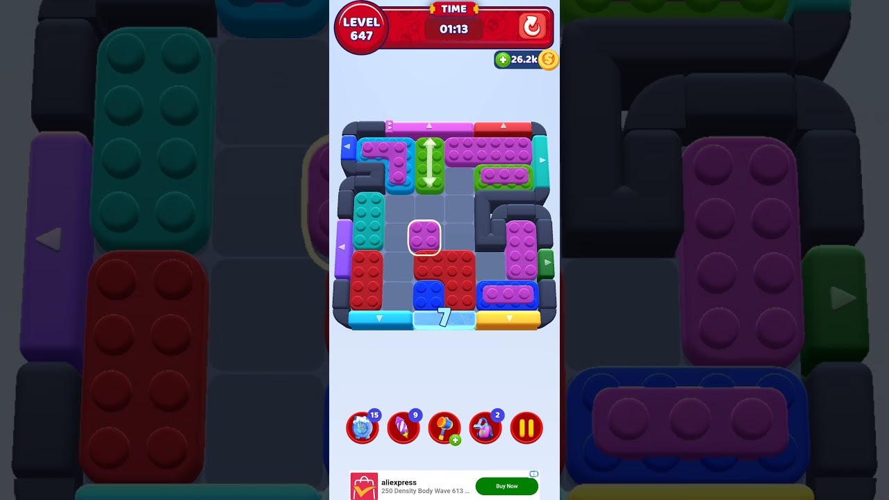 Color Block Jam647 #colorblockjam #games #gaming