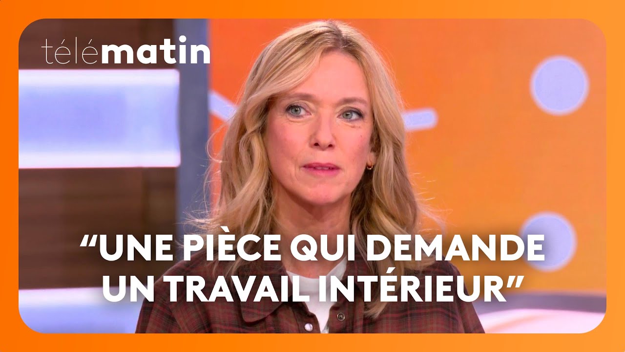 Léa Drucker dans “La séparation”, une pièce de Claude Simon