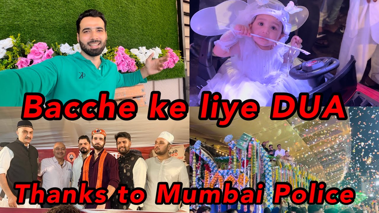 Bacche ke liye itni saari DUA ❤️ Thanks to Mumbai Police👮 