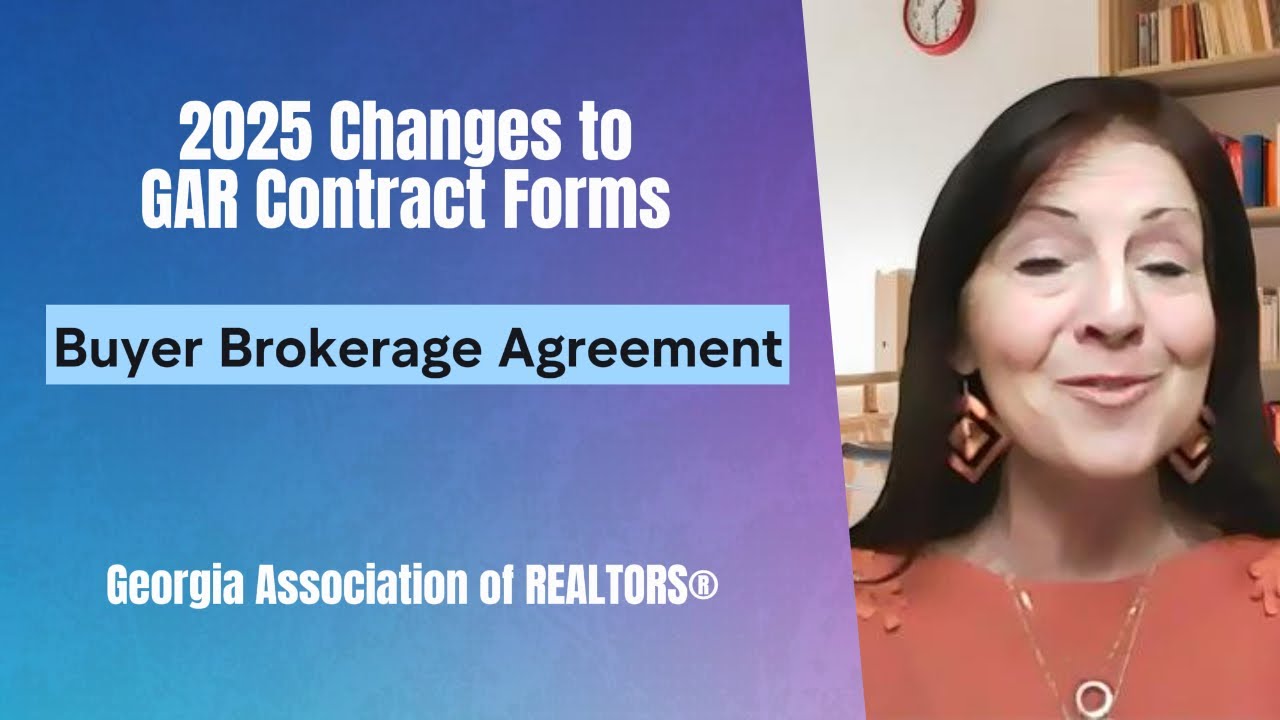 ✨📝 2025 GAR Changes - F110 - Buyer Brokerage Agreement 📝✨  