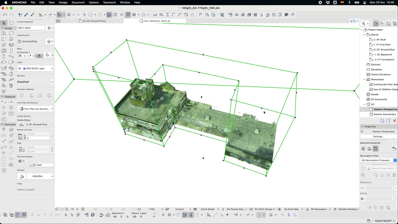 #CloudTool 04 | Create a cutting polygon with infinite number of vertices