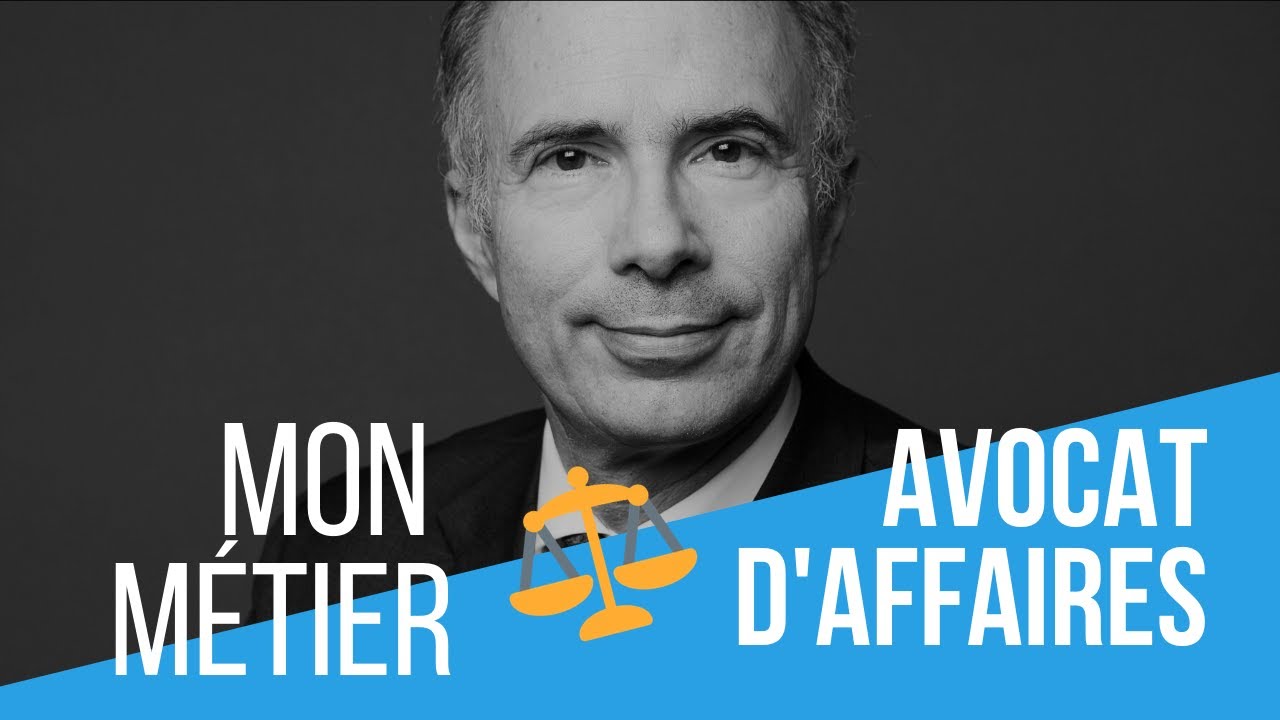 ⚖ Meet My Job - Avocat d'affaires