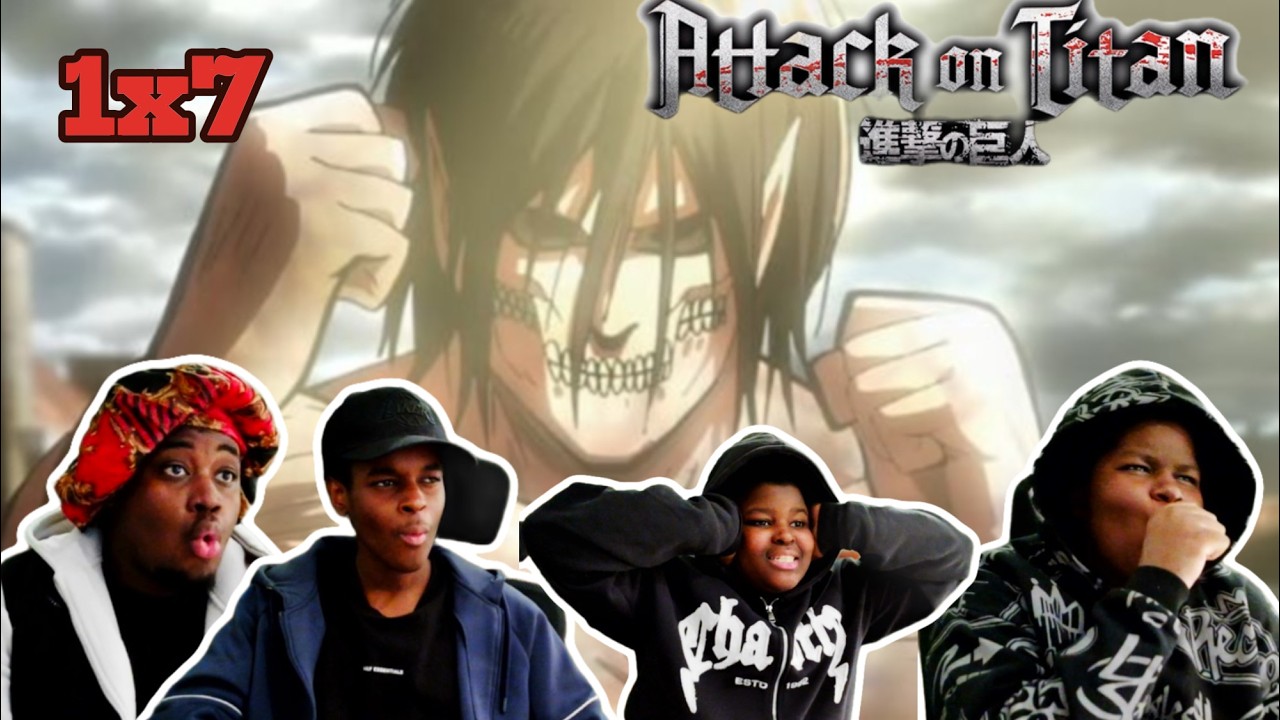 NEW TITAN APPEARS!! | Anime NEWBIES vs. Attack on Titan 1x7 | FIRST TIME REACTION