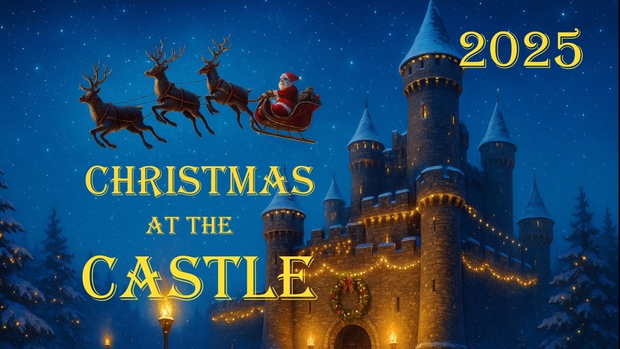 🄲 🄷 Switzerland 4K Christmas 2025 Castle Wyher in Festive Lights #christmas2025 #wasserschlosswyher