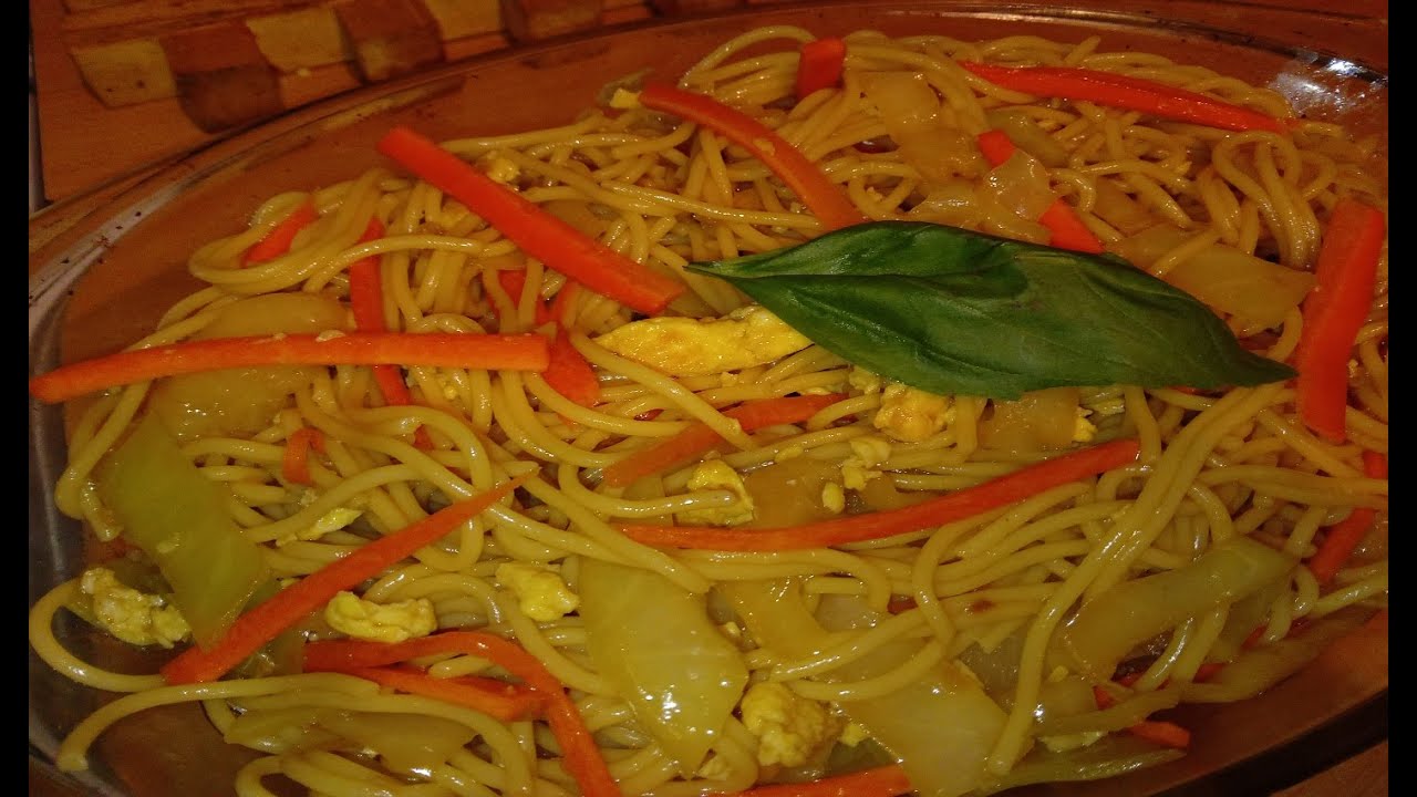 Recette Asiatique nouilles sautées,noodle recipe