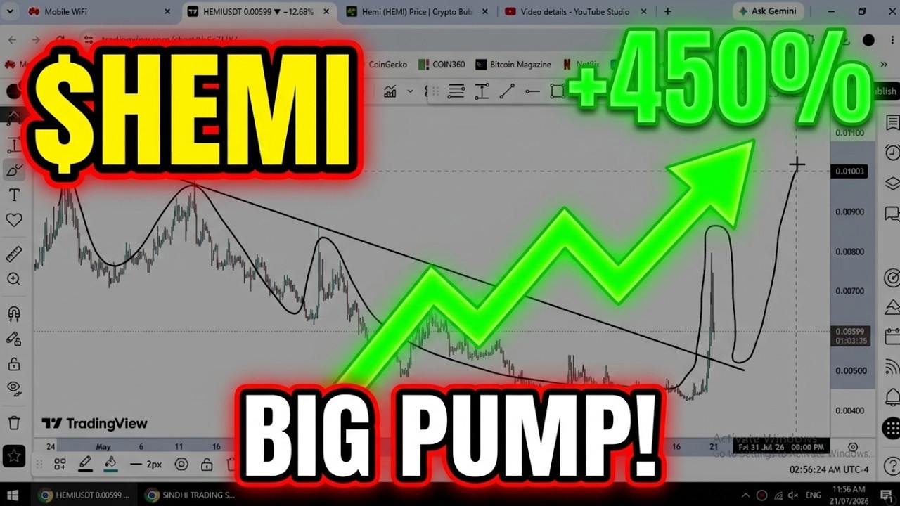 $HEMI BIG PUMP 🔥 HEMI #hemi #crypto #binance