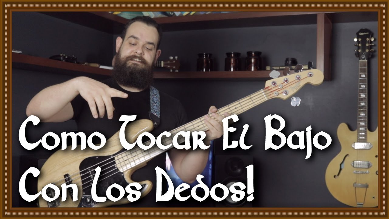 Clases de Bajo Eléctrico: Como Tocar Bajo Electrico con Los Dedos