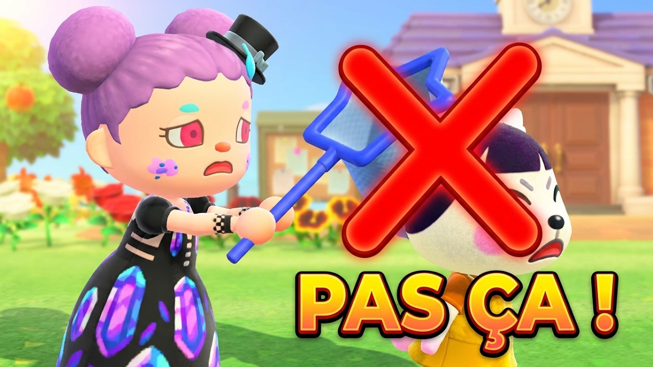 FAIRE VITE  PARTIR UN HABITANT ! Animal Crossing New Horizons #acnh #animalcrossing