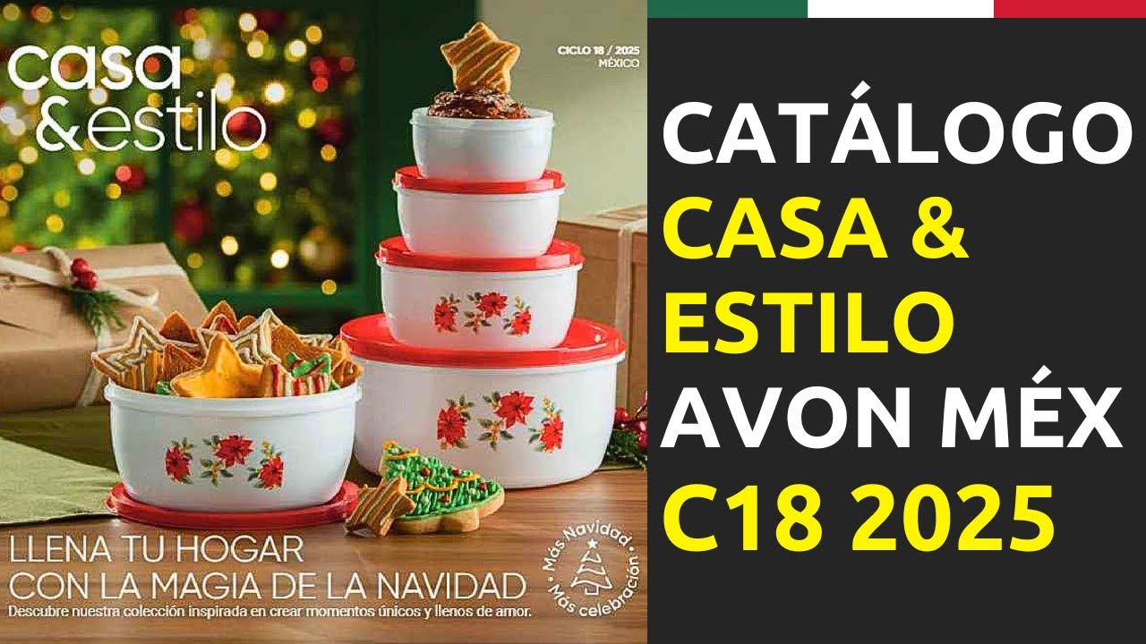 ✅ CAT&Aacute;LOGO CASA Y ESTILO M&Eacute;XICO CICLO 18 2025 🏡 Completo