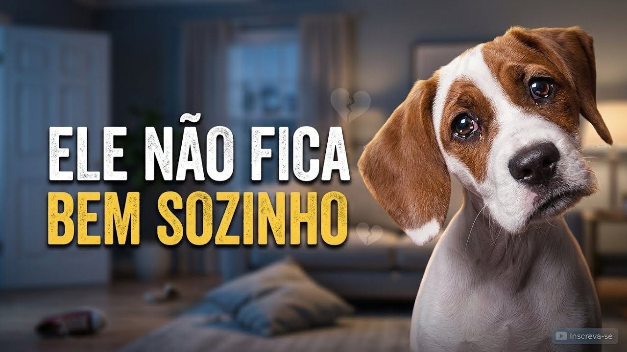 Seu Pet pode estar sofrendo quando você sai de casa — Ansiedade de separação. 