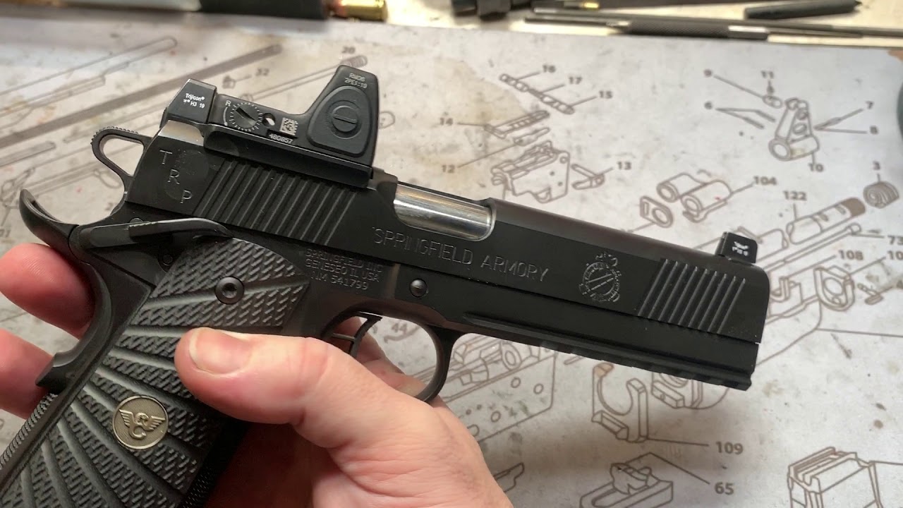 Springfield TRP Tactical with Trijicon RMR