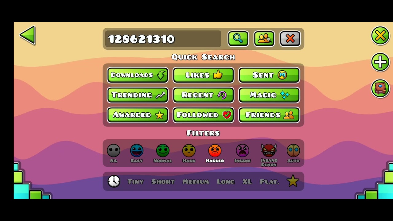 I'm in new geometry dash and I made my own level you guys can play the level