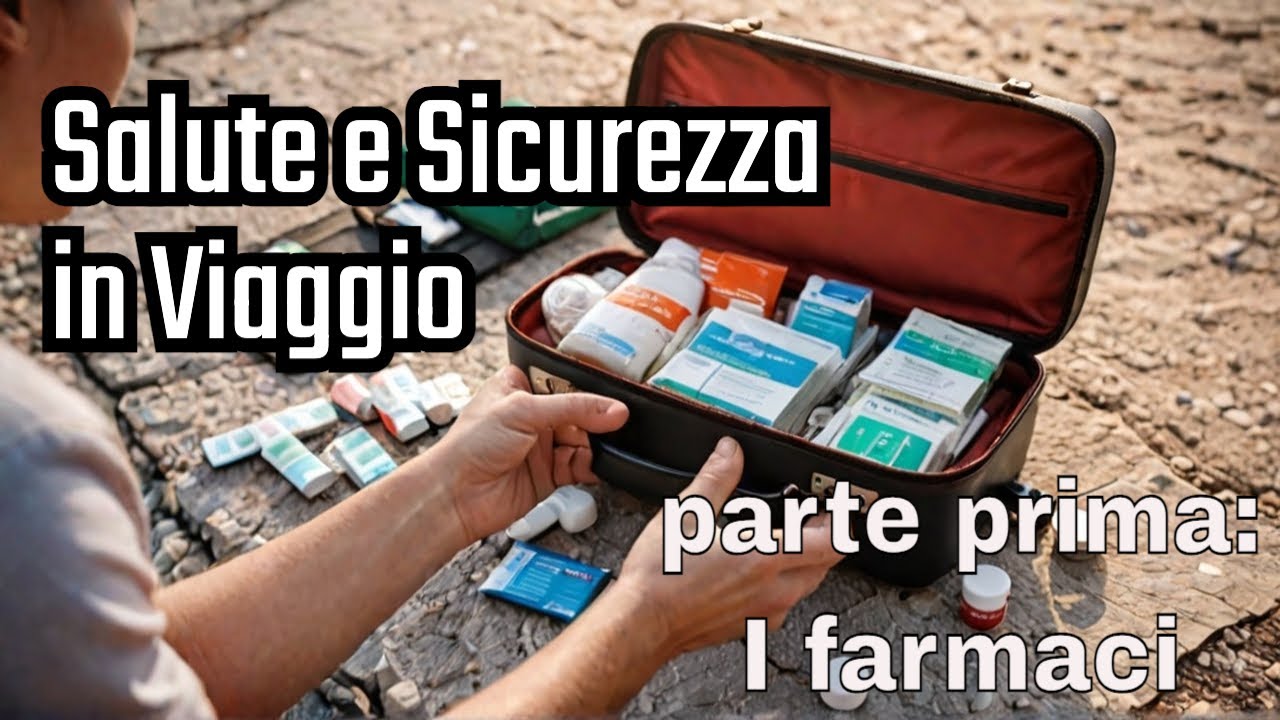 Sicurezza  e salute in viaggio.Parte prima . Farmaci essenziali e di base