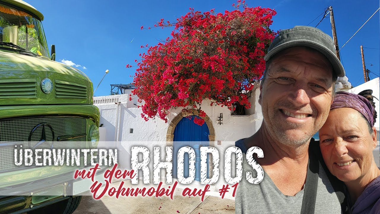 Überwintern auf der griechischen Insel Rhodos mit dem Camper / Wohnmobil